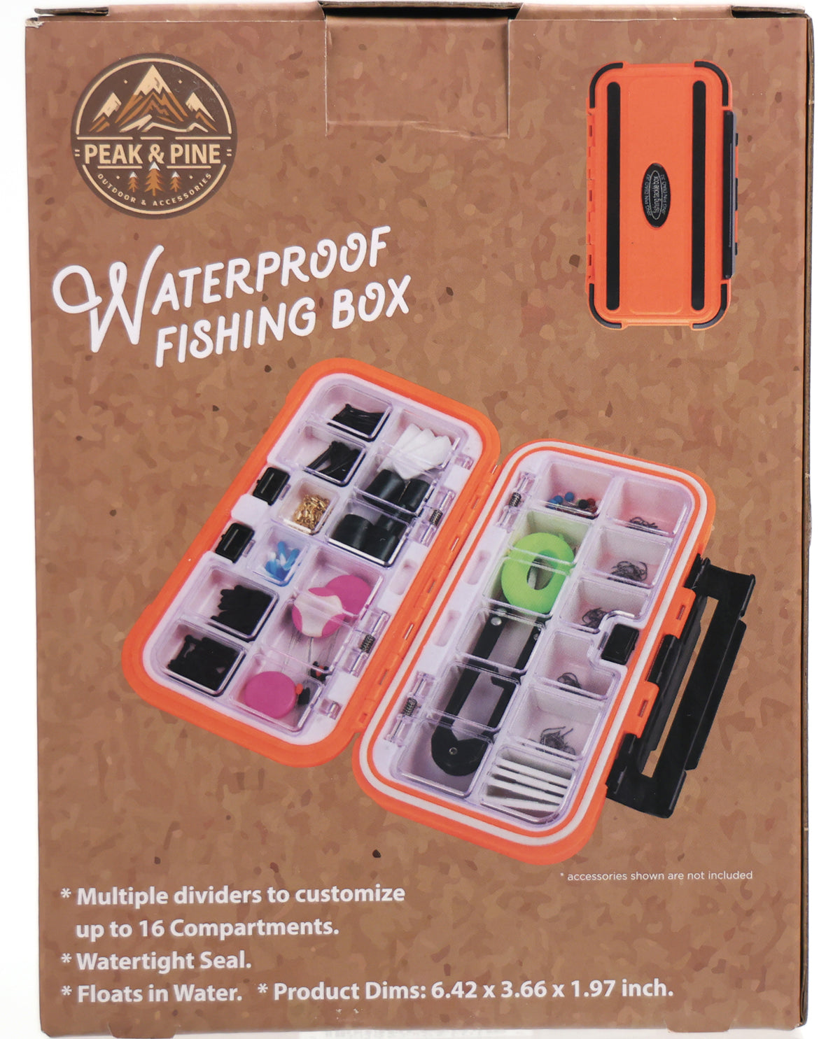 Waterproof Fishing Tackle Box