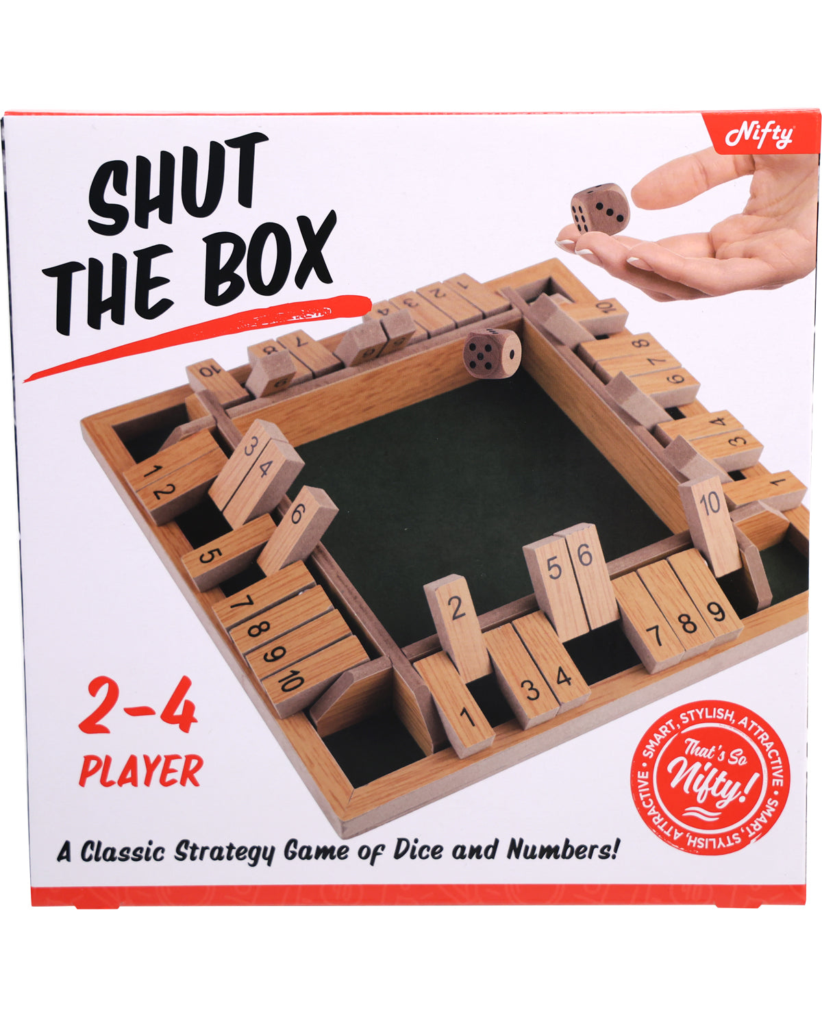 Shut The Box Strategy Game