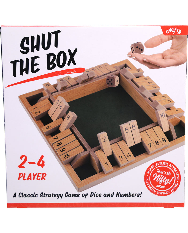 Shut The Box Strategy Game