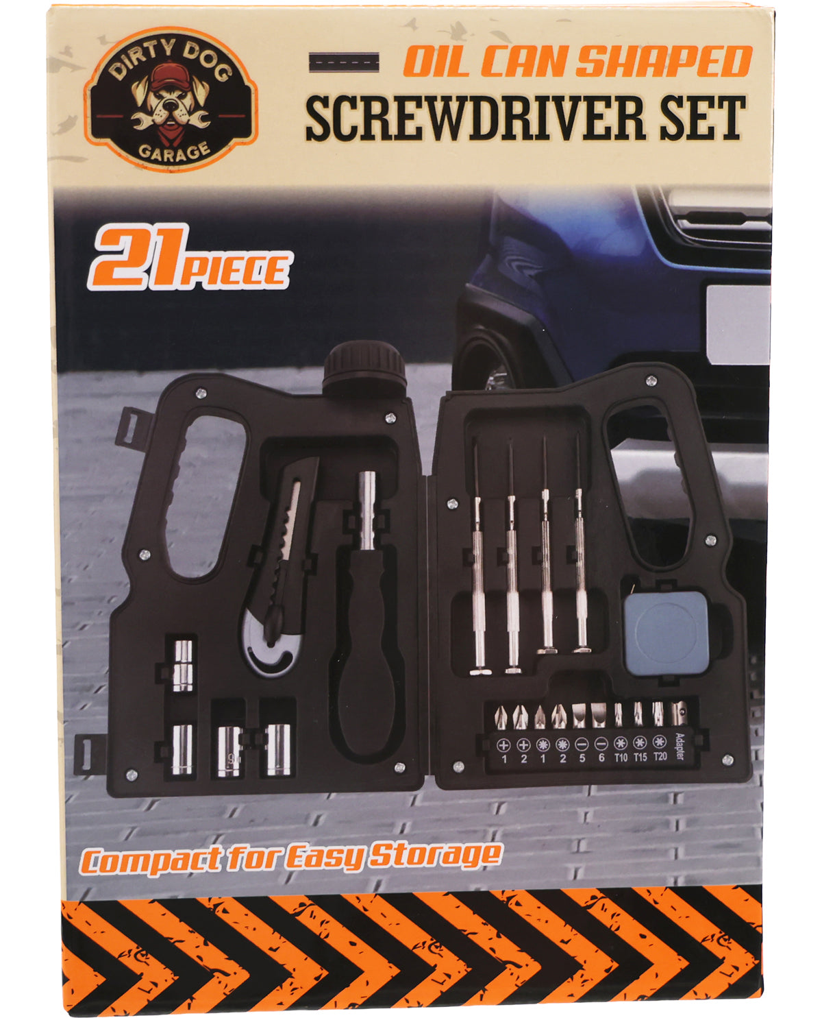 Oil Can-Shaped Screwdriver Set