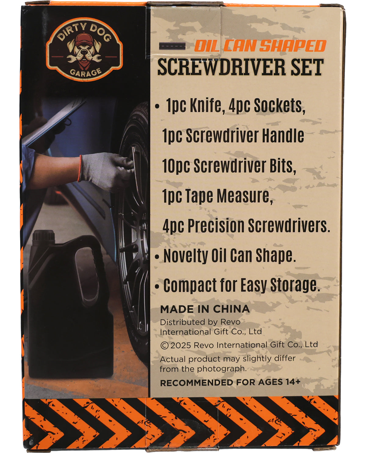 Oil Can-Shaped Screwdriver Set