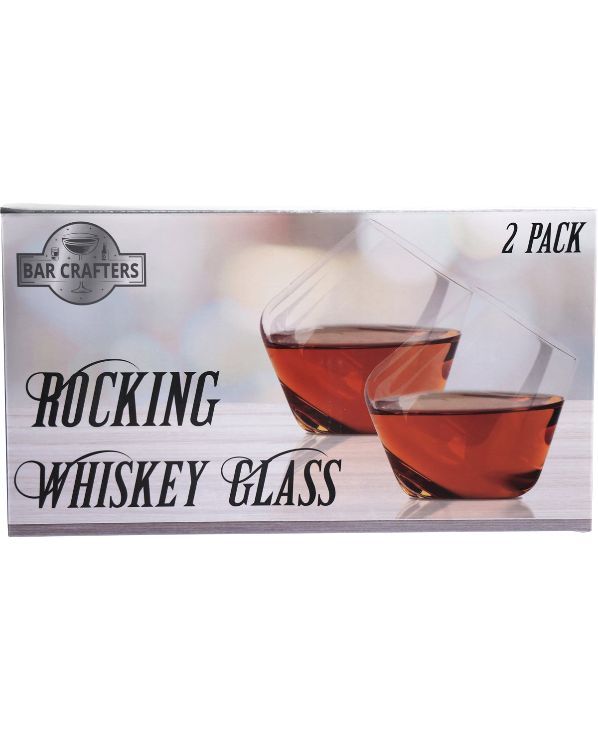 Rocking Whiskey Glasses - Set of 2