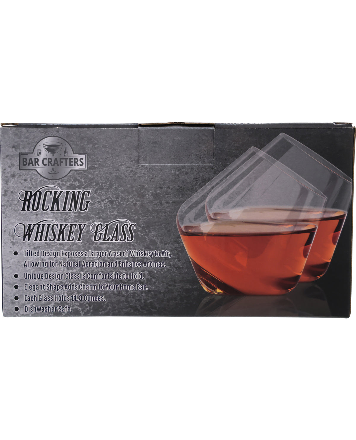 Rocking Whiskey Glasses - Set of 2
