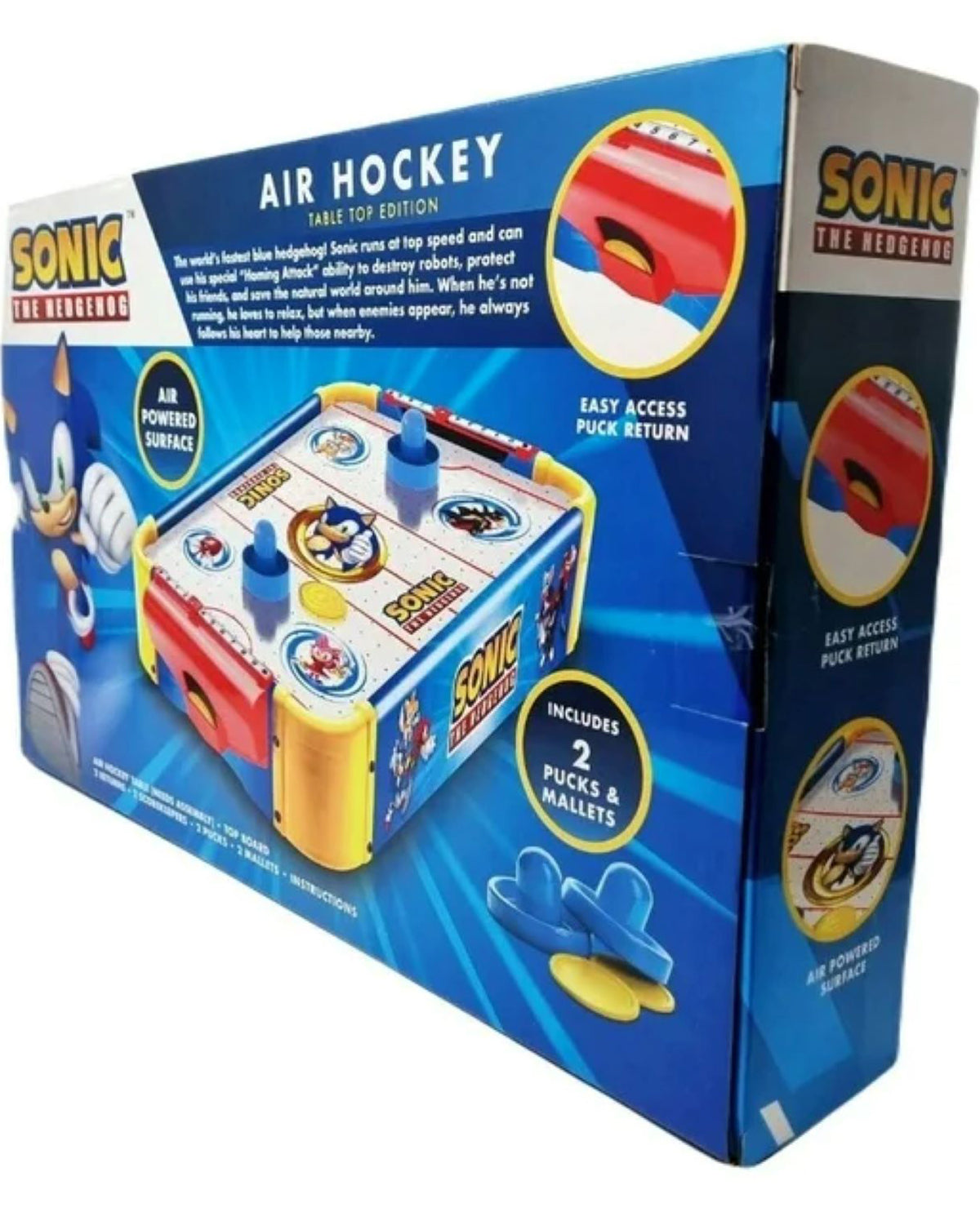 Sonic The Hedgehog Air Hockey Tabletop Game