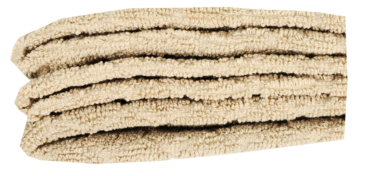 Taupe Terry Cotton Kitchen Towels - Three Pack