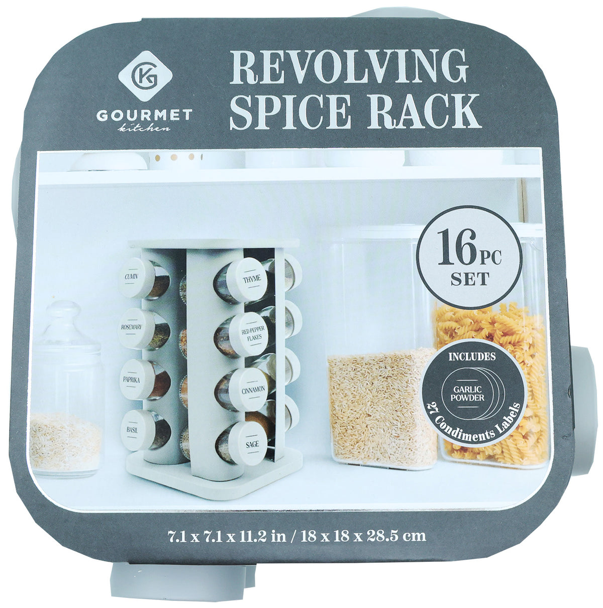 Revolving Spice Rack Set