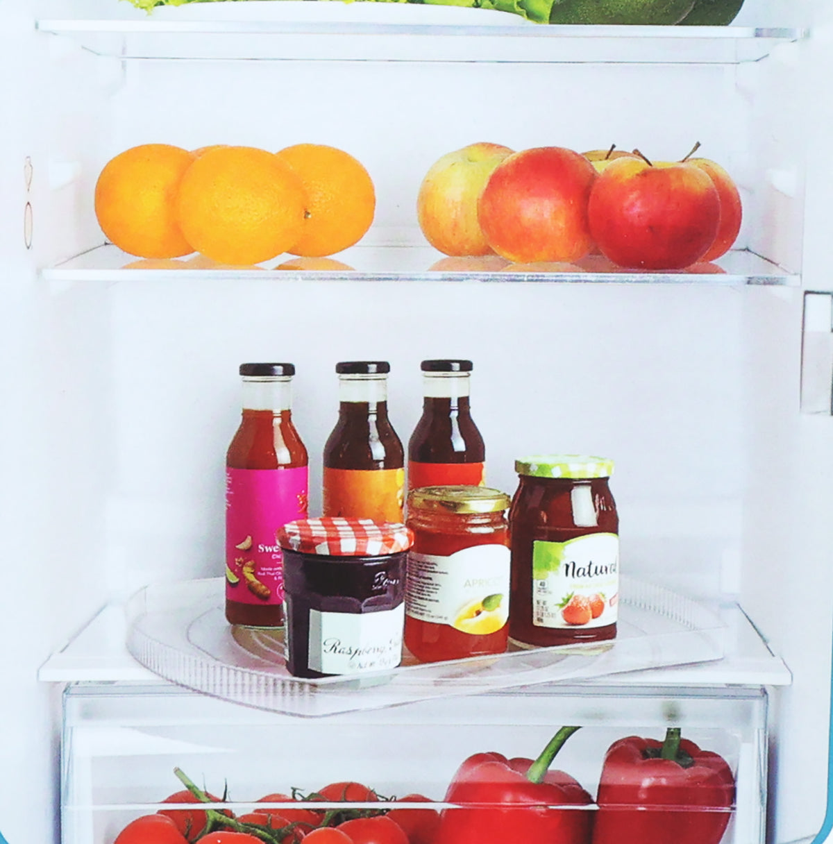 360 Degree Rotating Fridge Tray