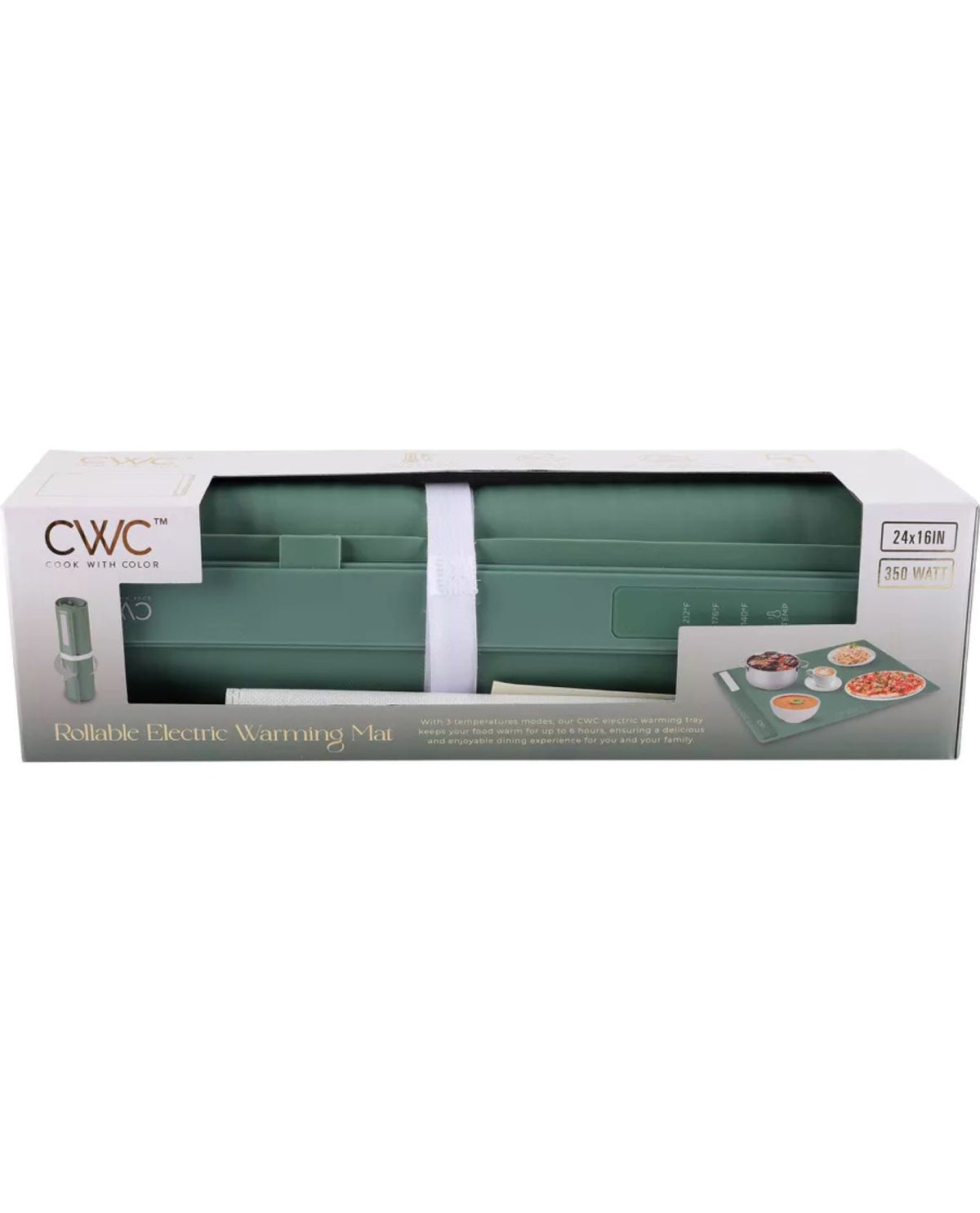 CWC Sage Silicone Food Warming Mat