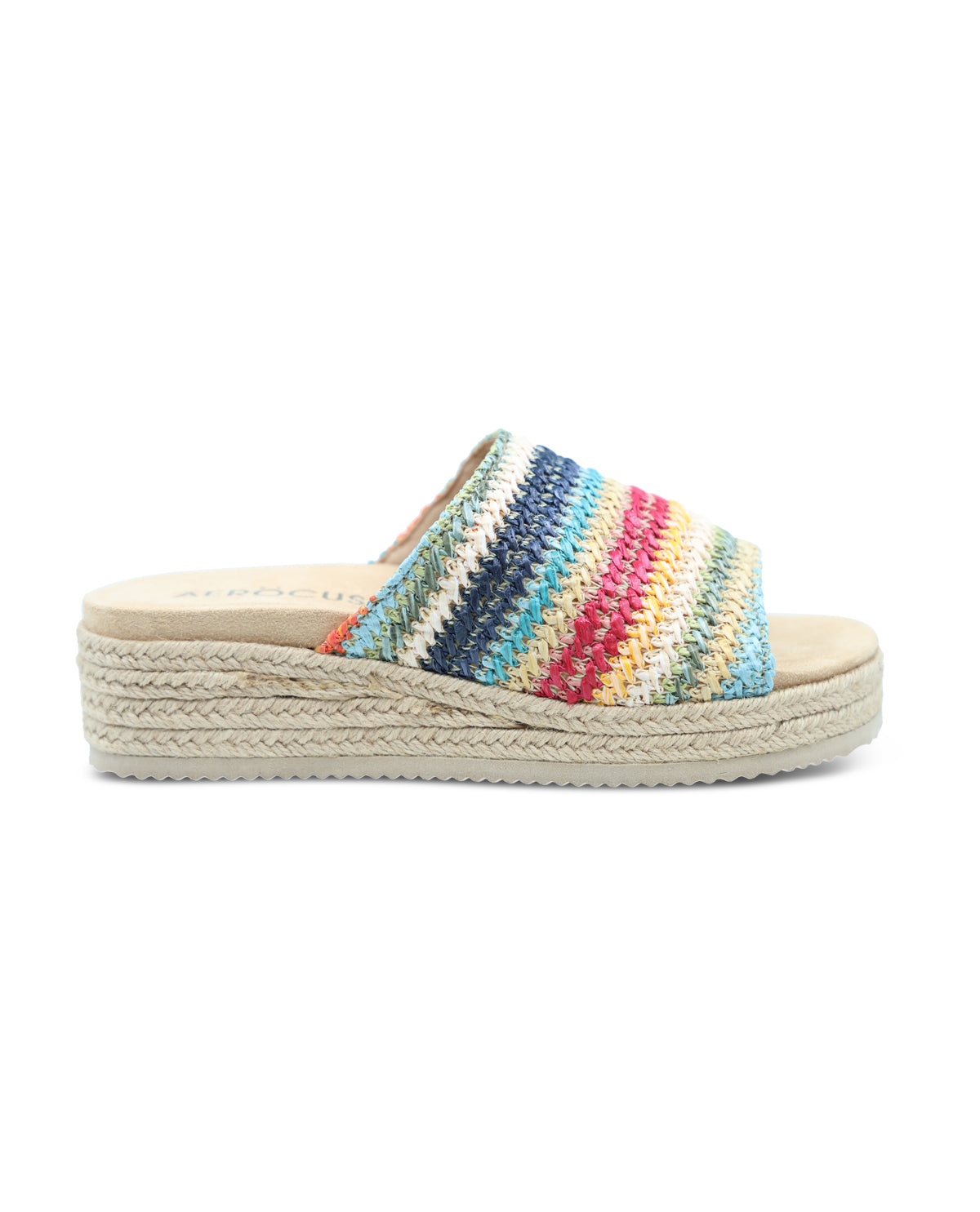 Aerocushion Sally Raffia Wedge Sandal