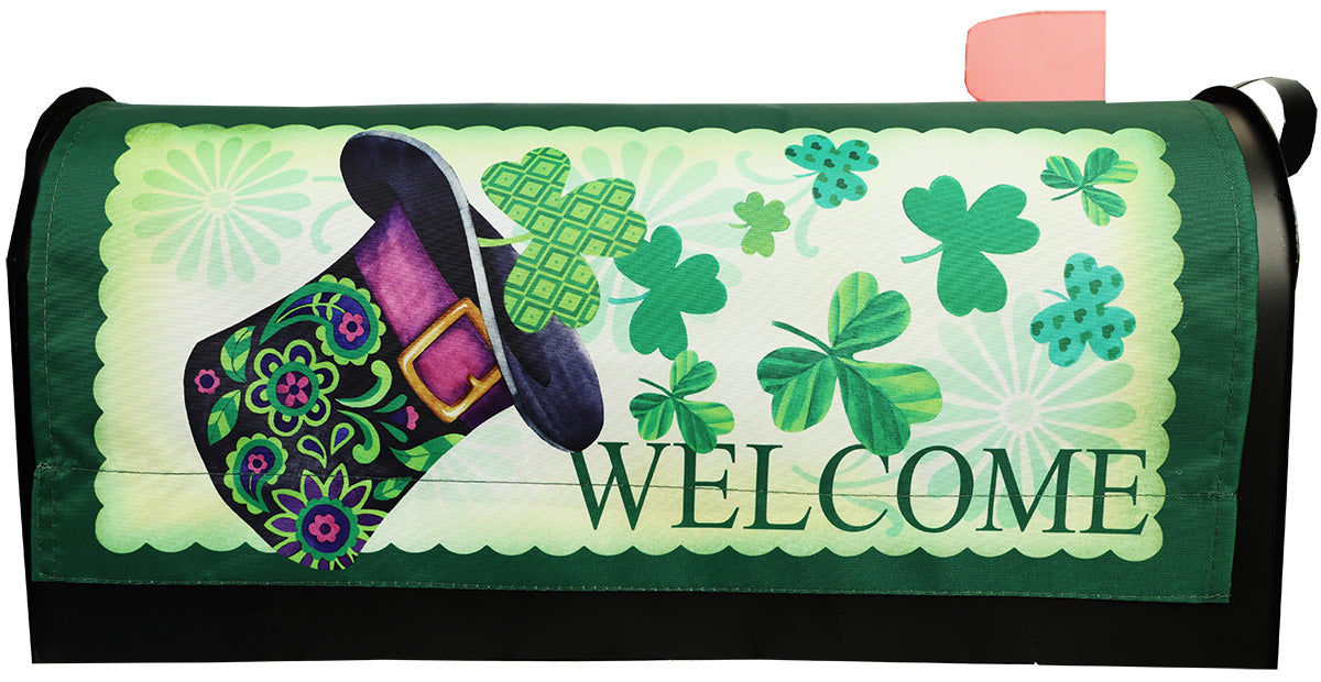 St. Patrick's Hat Mailbox Cover