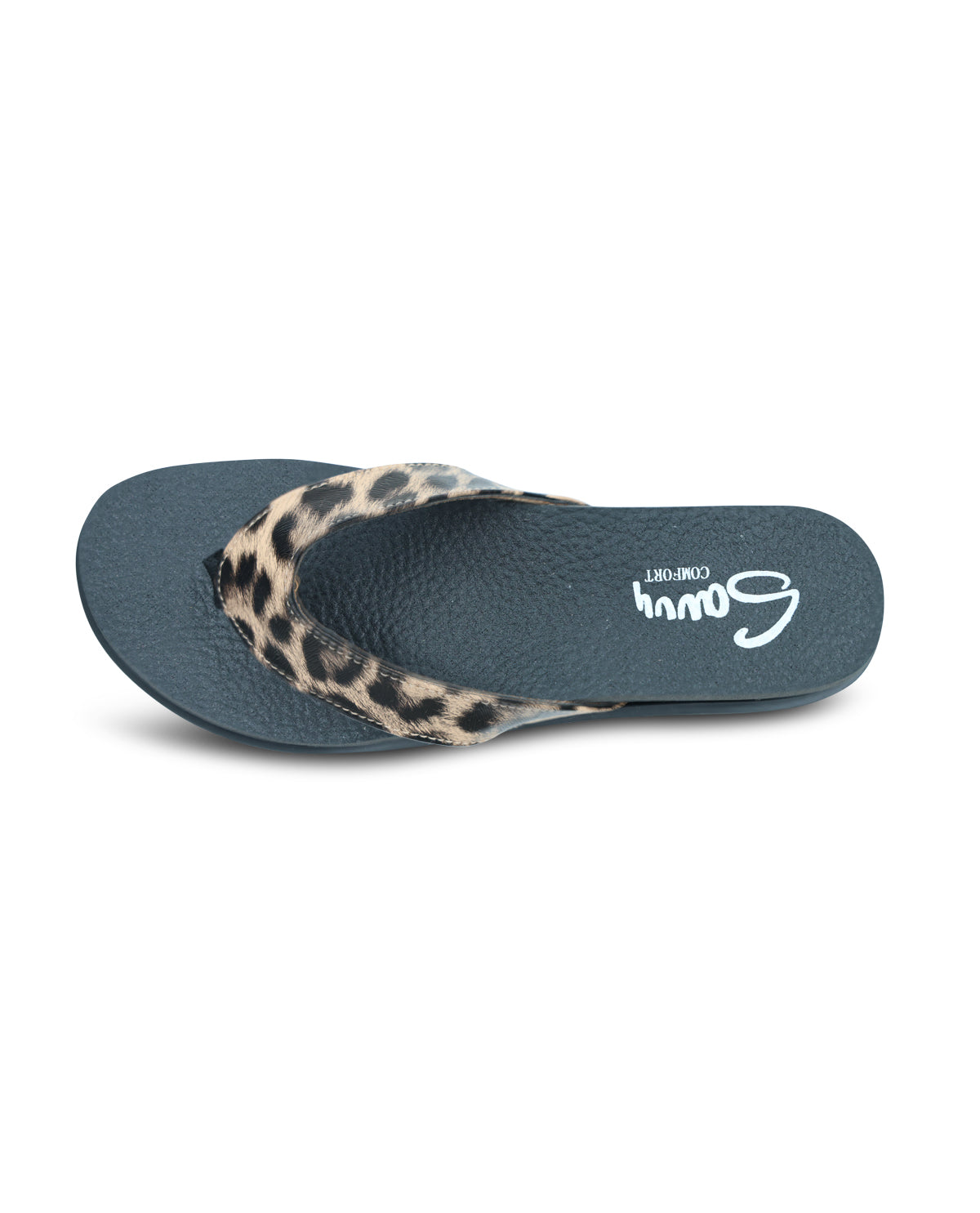 Savvy Leo Leopard Flip Flop