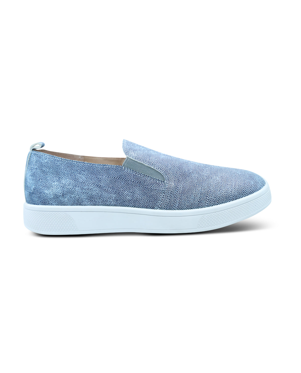 Savvy Stardust Denim Slip-On Casual Shoe