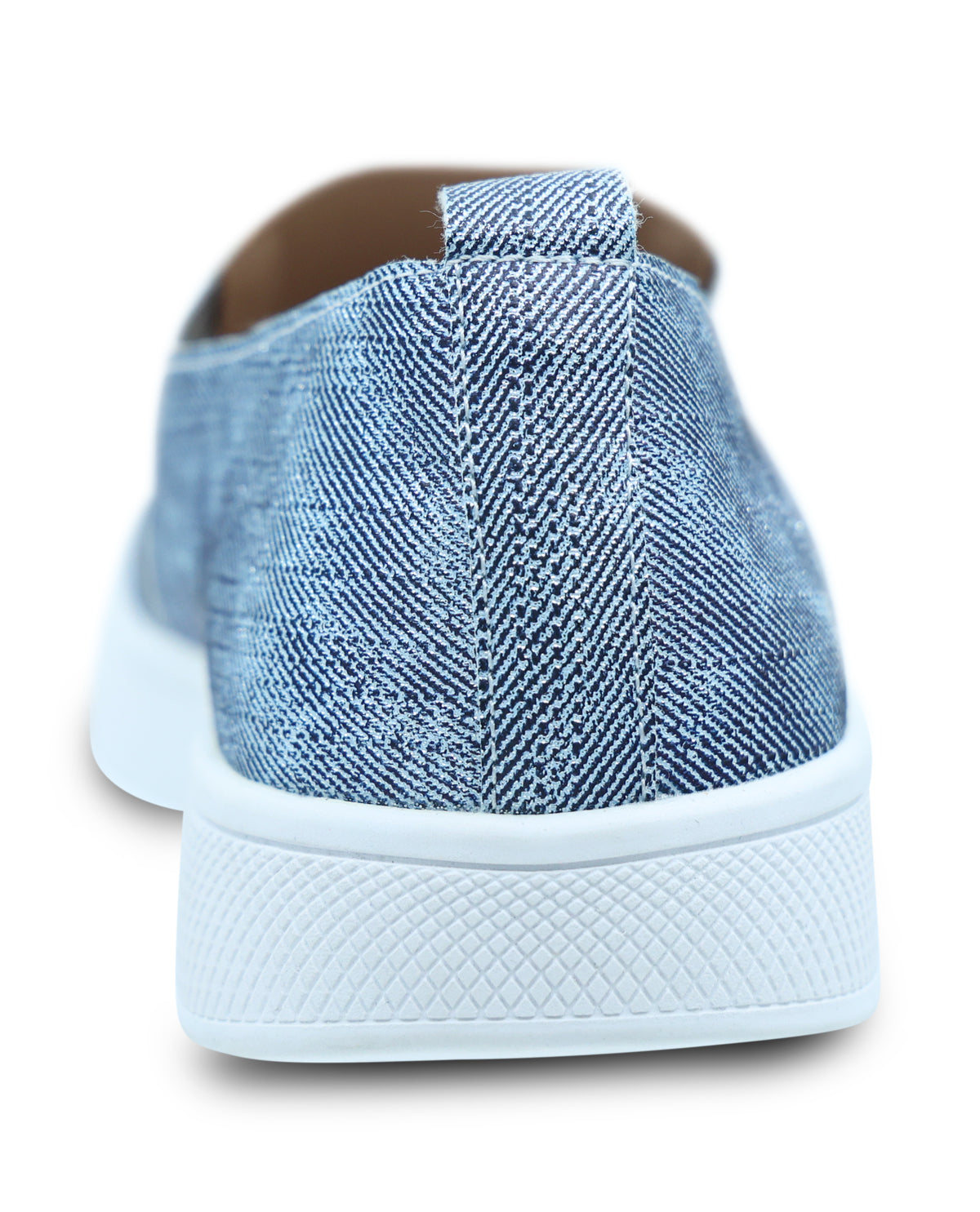 Savvy Stardust Denim Slip-On Casual Shoe