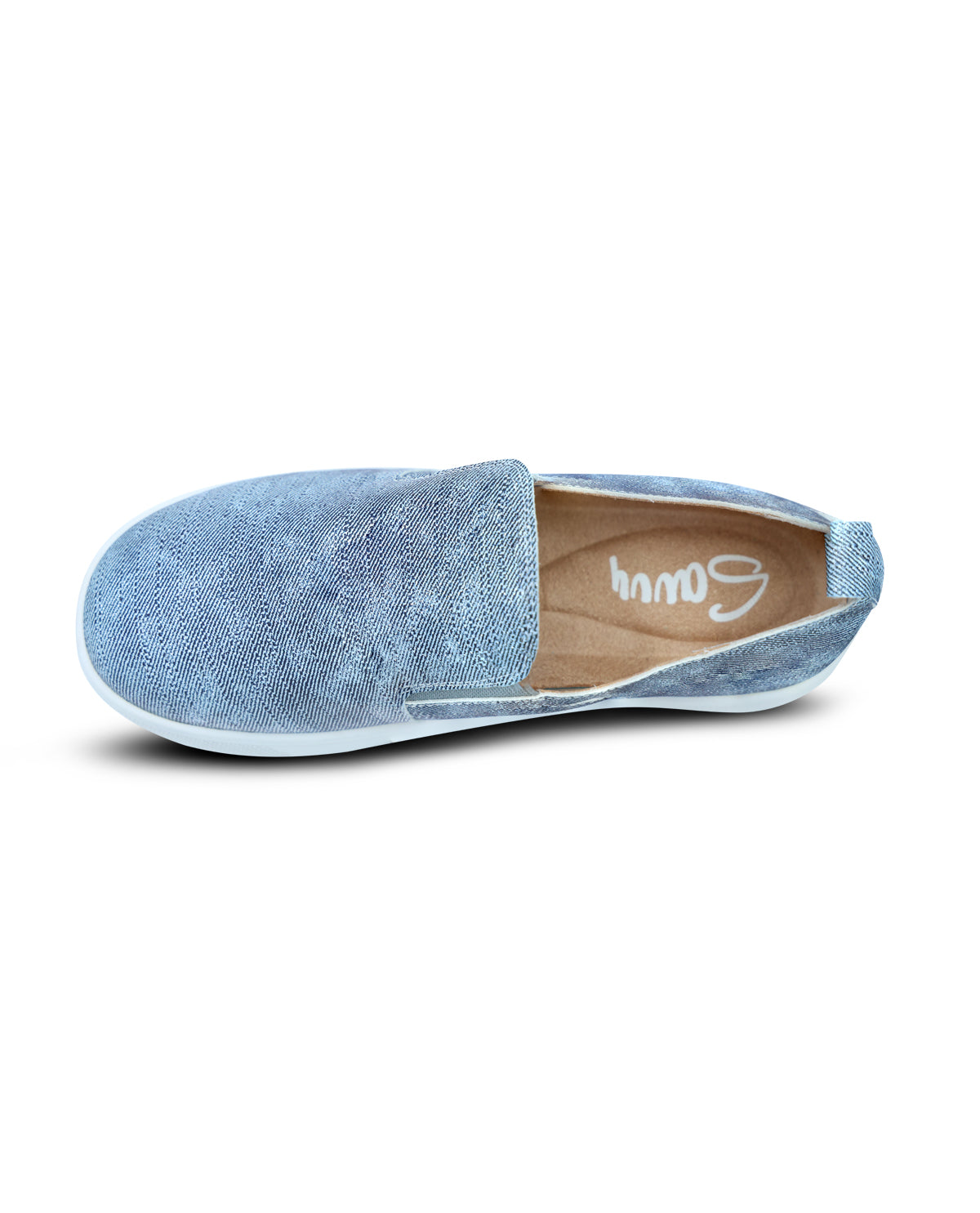 Savvy Stardust Denim Slip-On Casual Shoe