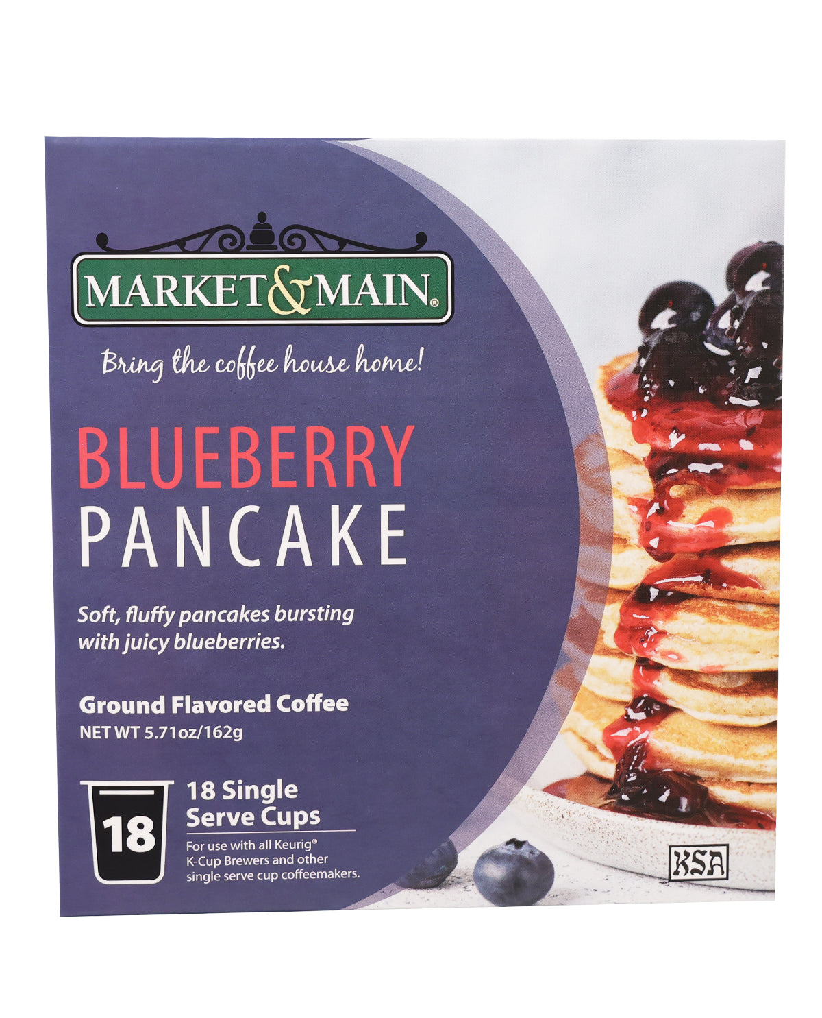 18ct Blueberry Pancake Coffee Pods