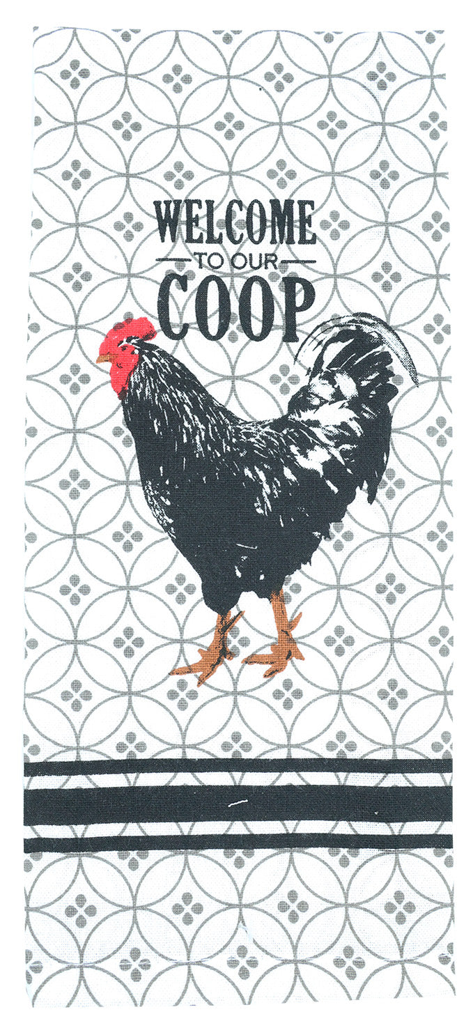 Rooster Coop Kitchen Towel