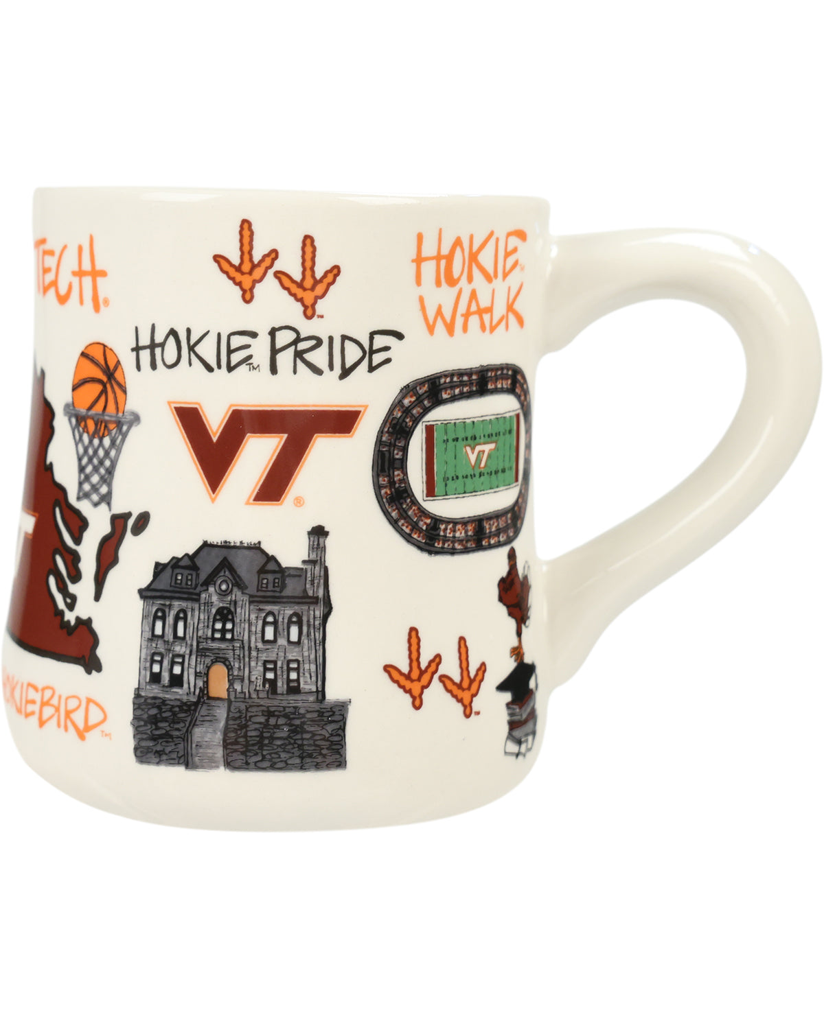 Magnolia Lane Virginia Tech Icon Mug