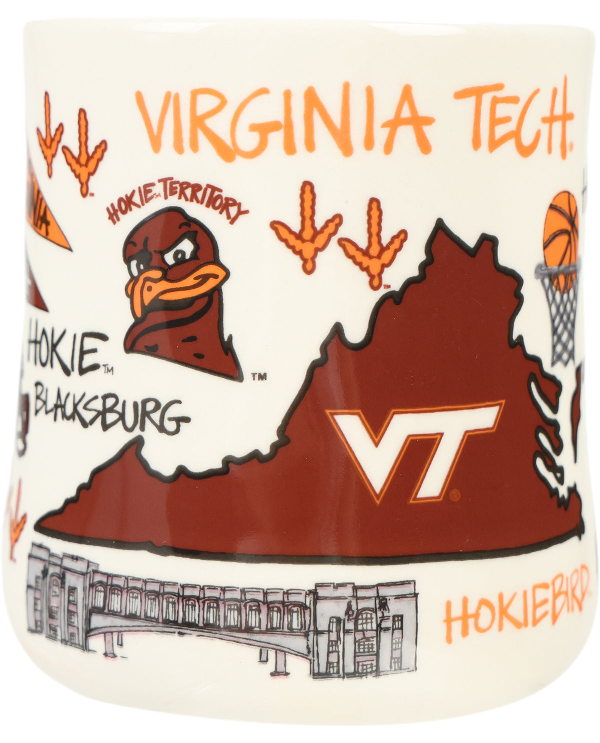 Magnolia Lane Virginia Tech Icon Mug