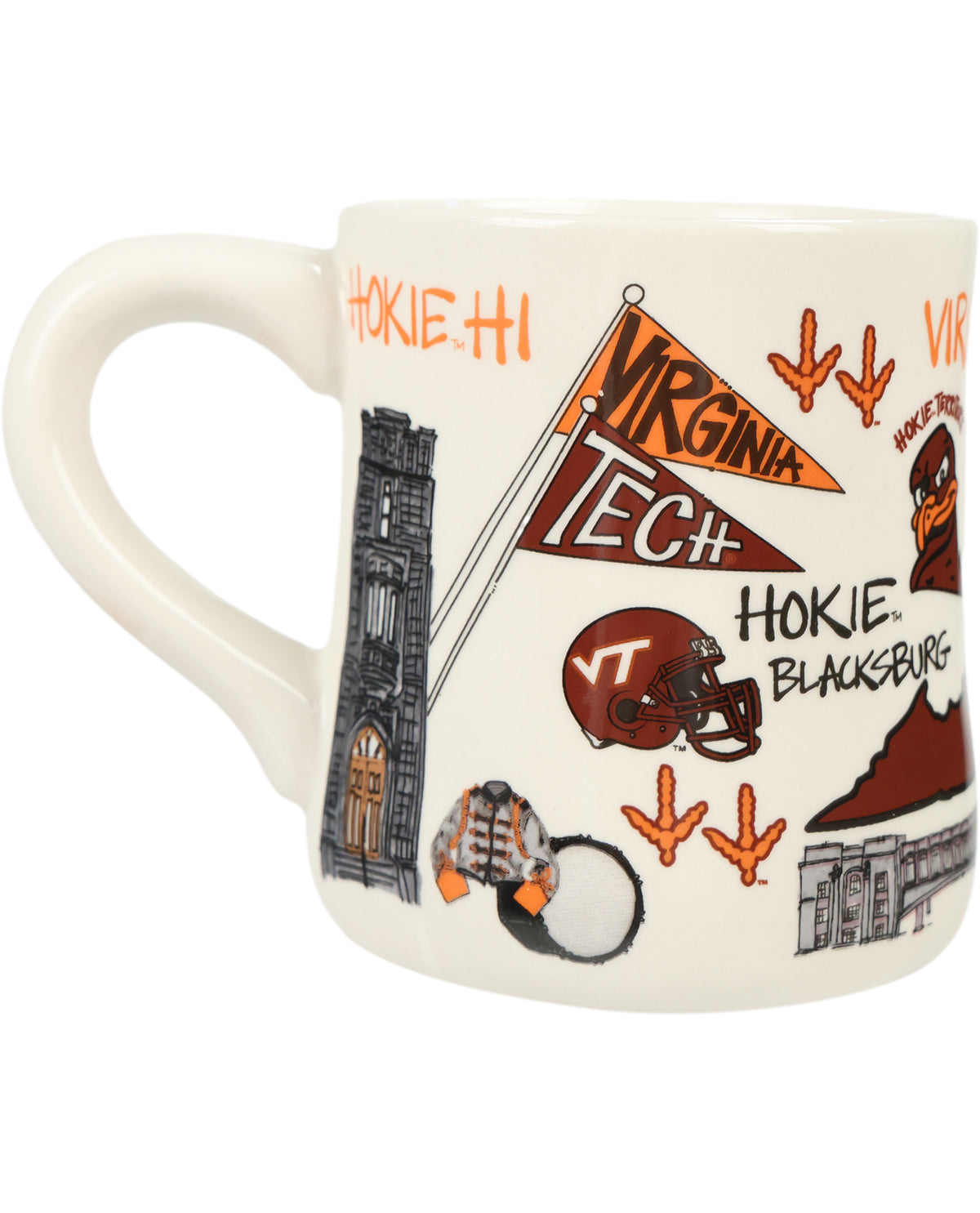Magnolia Lane Virginia Tech Icon Mug