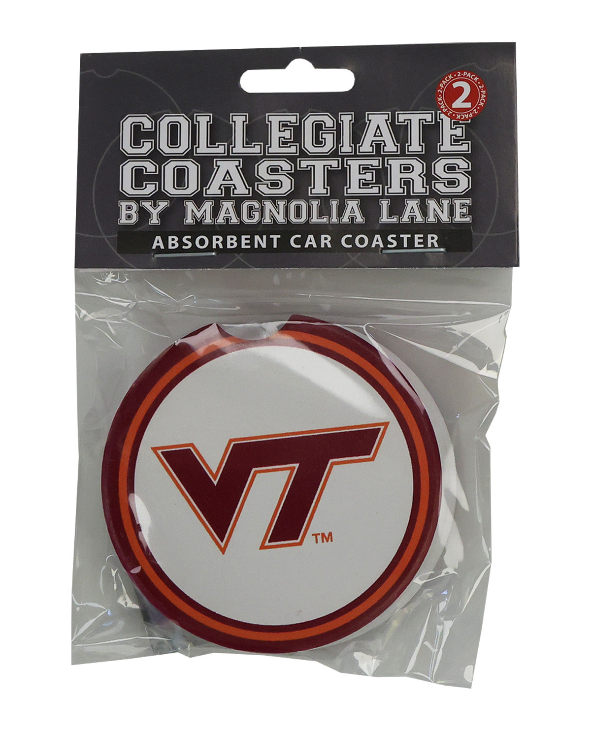 Magnolia Lane Virginia Tech Car Coasters