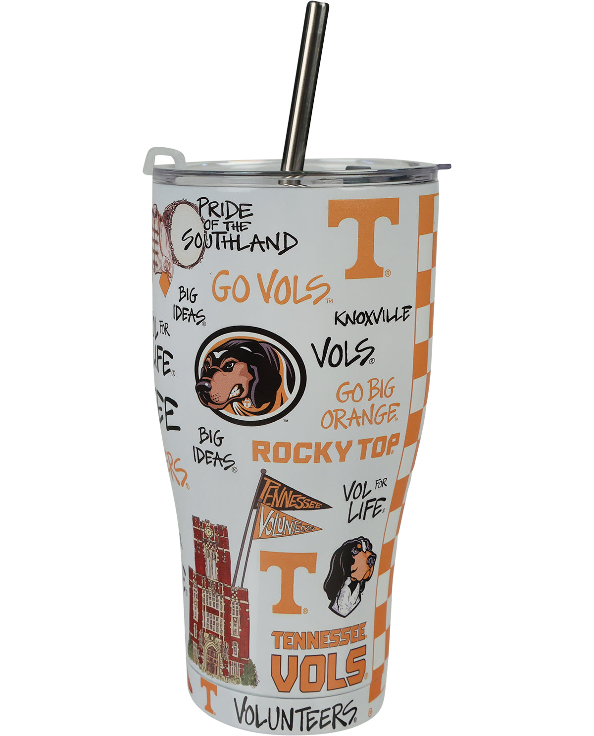 Magnolia Lane Tennessee Icon Metal Tumbler