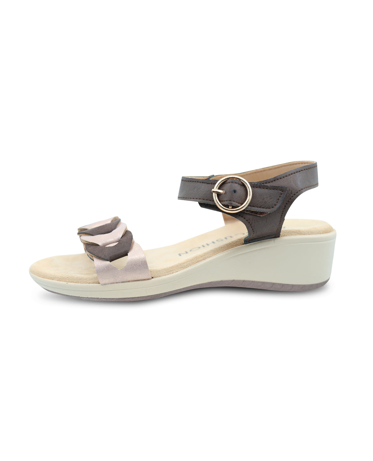 Aerocushion Entwine Rose Gold Sandal