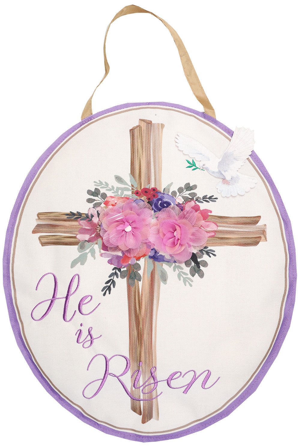 Easter Cross Door Decor