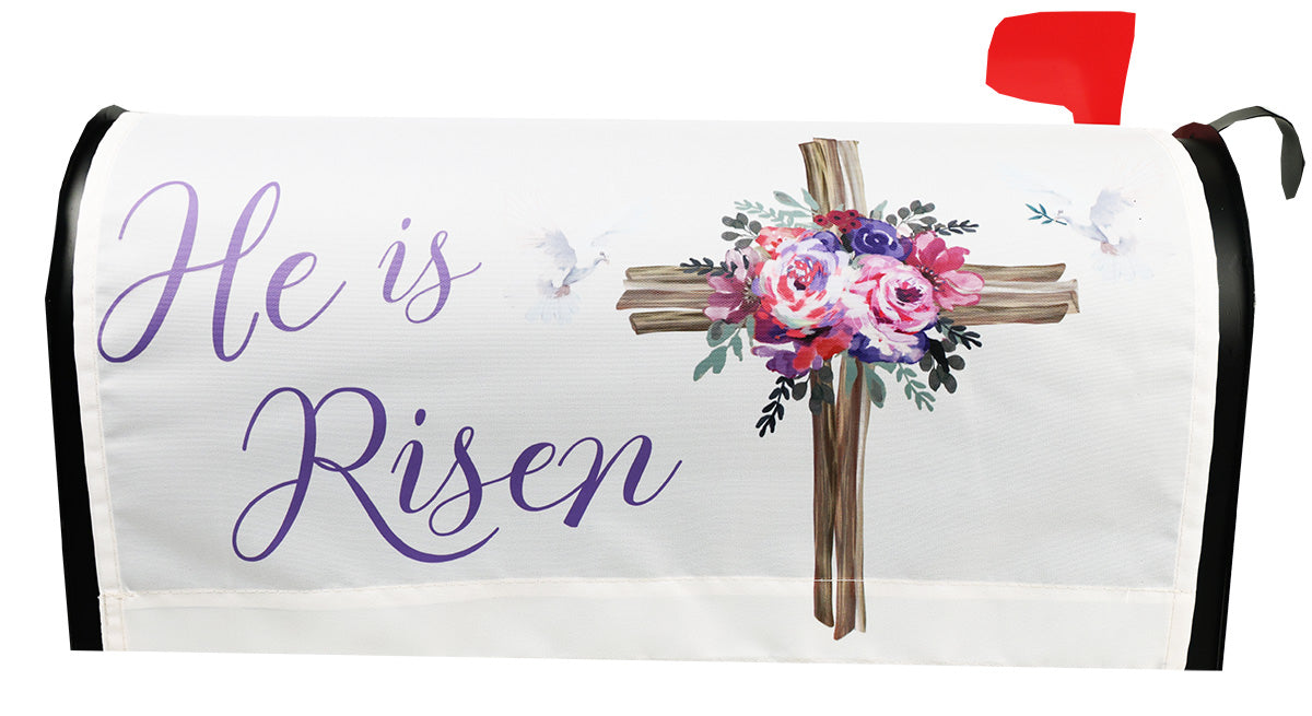 Easter Cross Mailbox Cover