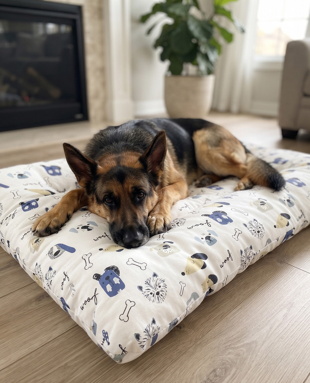 27x36 Roll Over Pet Bed