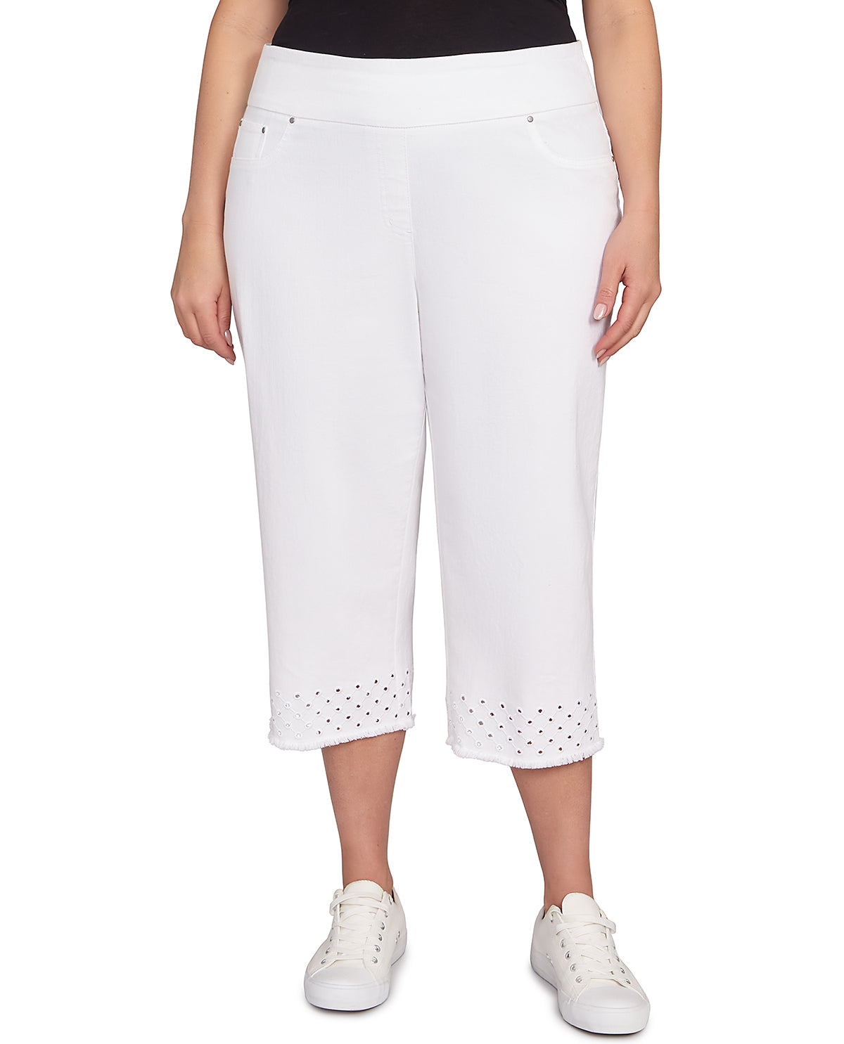 Ruby Road Tinted Tides Denim Capri