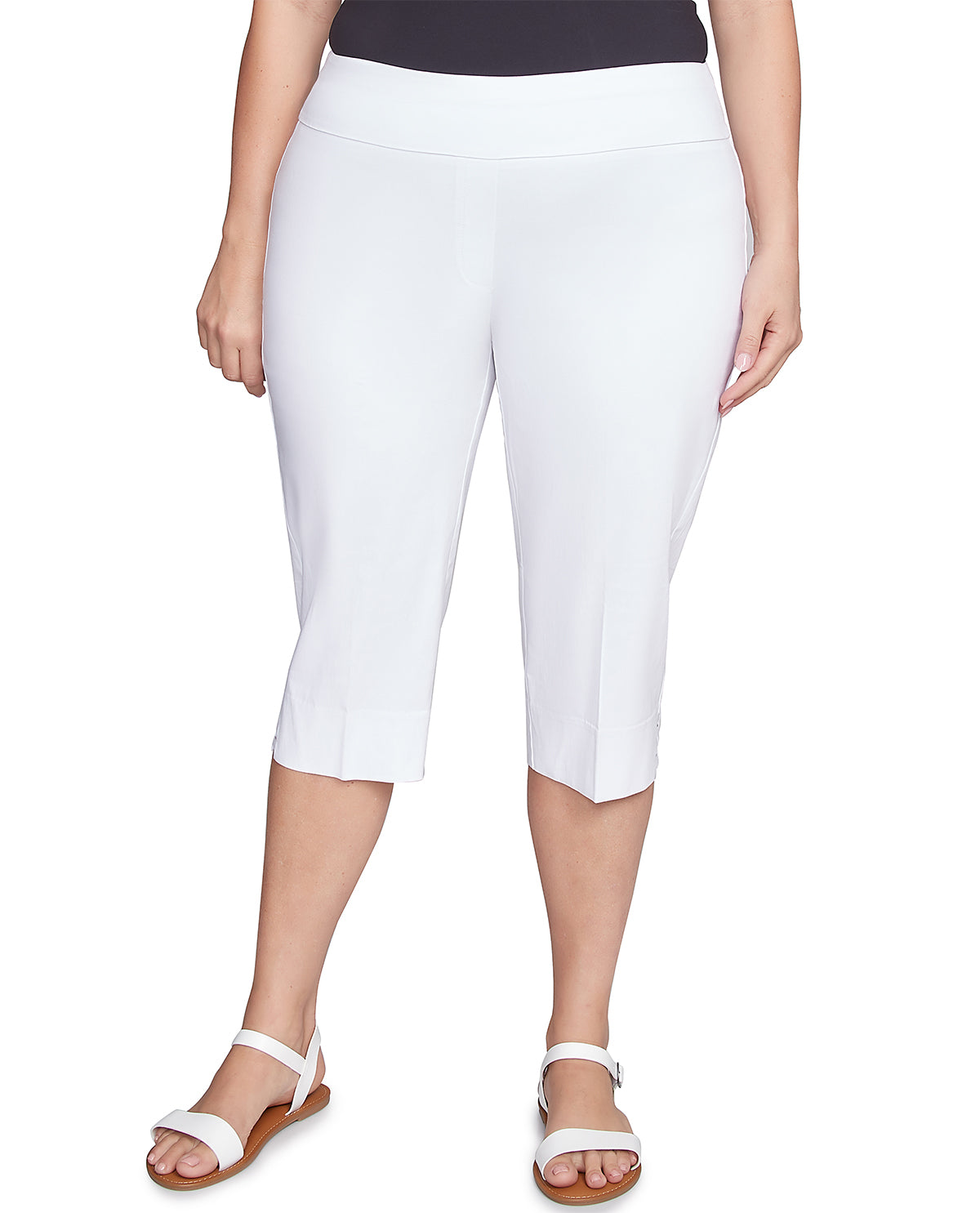 Ruby Road Americana Chic Clamdigger Crop Pants