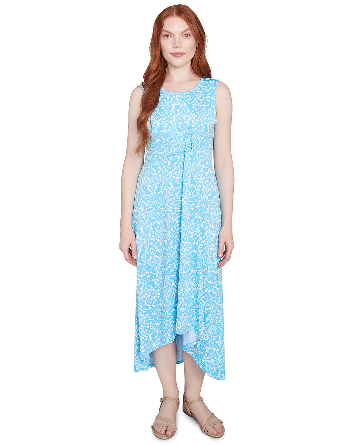 Ruby Road Petite Must Haves Puff Medallion Dress