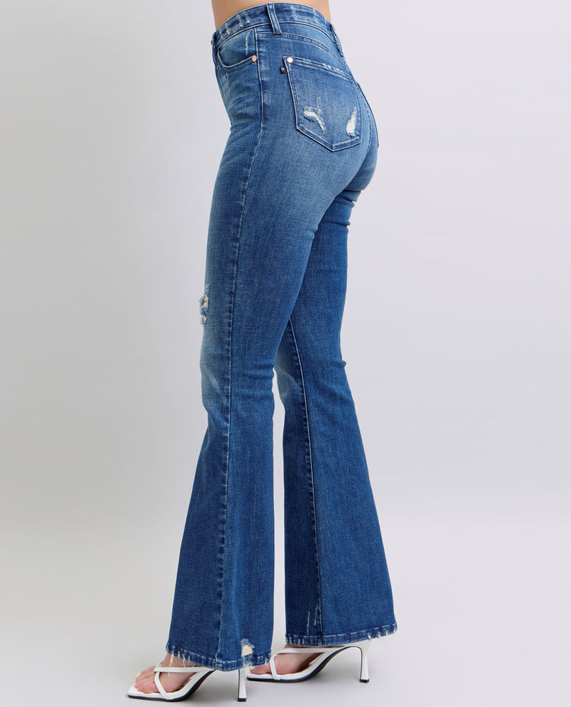 Judy Blue Destroy Flare Jeans