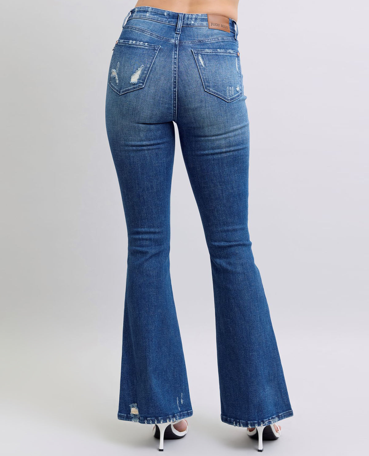 Judy Blue Destroy Flare Jeans