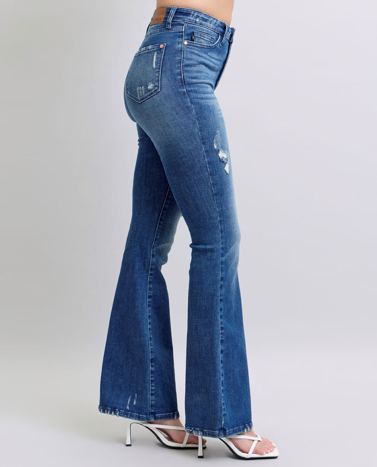 Judy Blue Destroy Flare Jeans