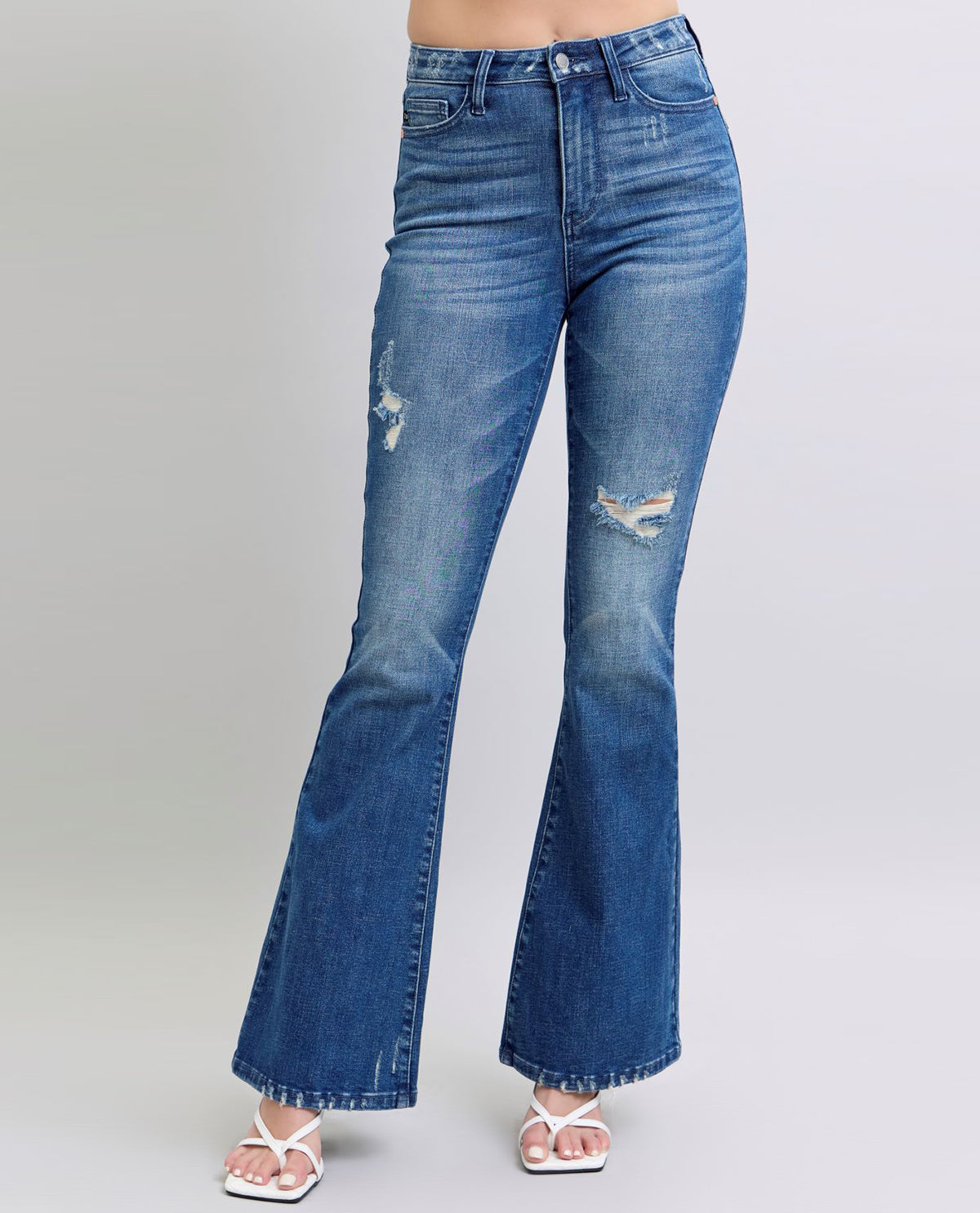 Judy Blue Destroy Flare Jeans