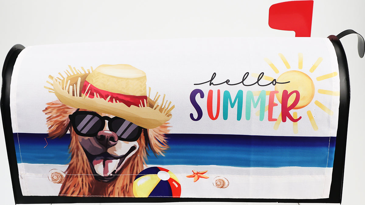 Hello Summer Mailbox Cover