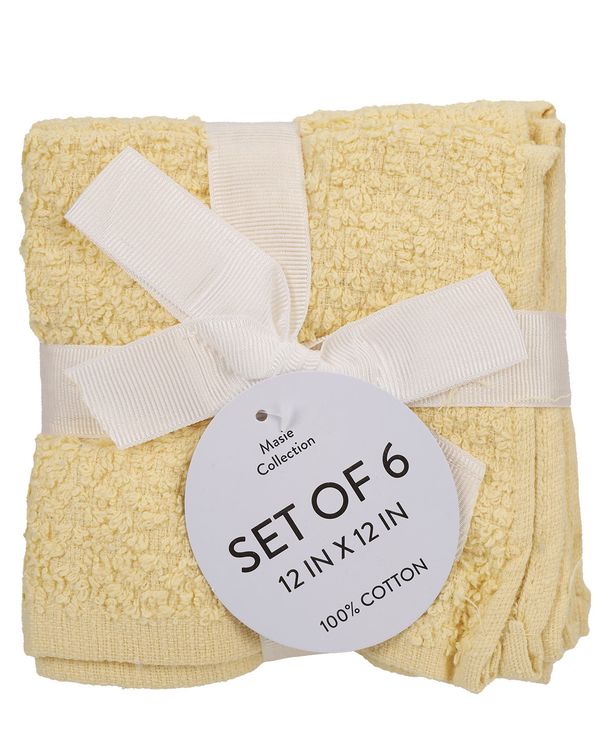 Maise Collection 6 Piece Washcloths