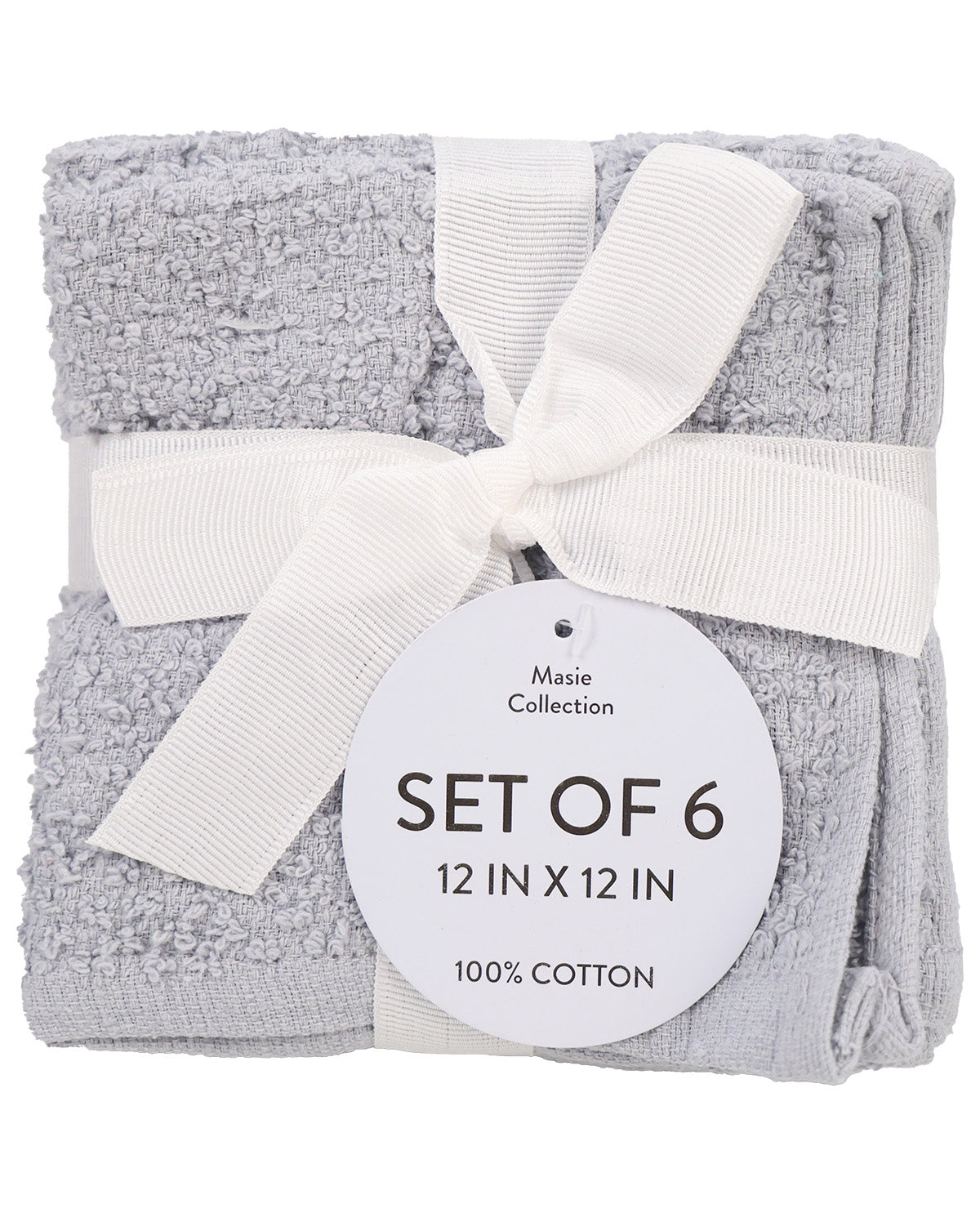 Maise Collection 6 Piece Washcloths