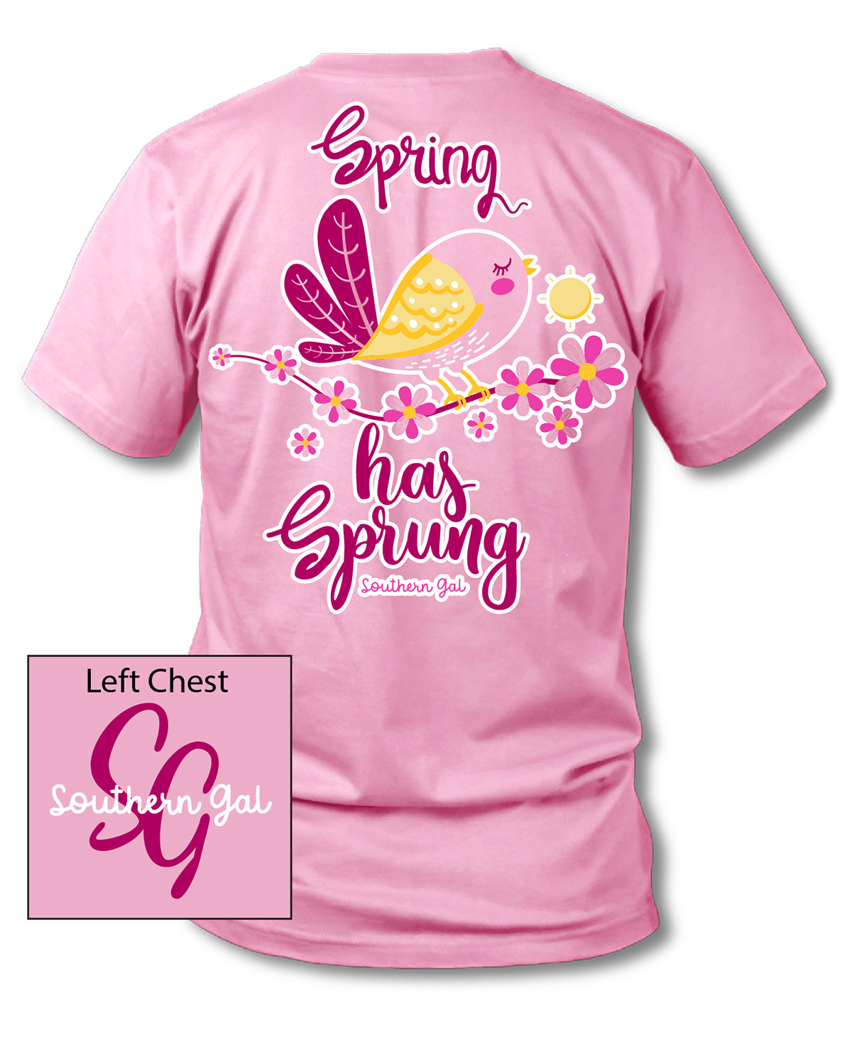 Southern Gal Plus Sprung Short Sleeve Tee