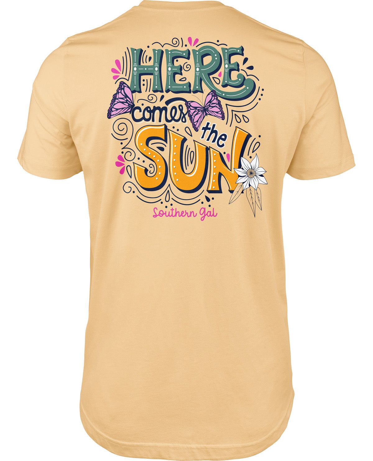 Southern Gal Sun Missy Short Sleeve Screen Tee