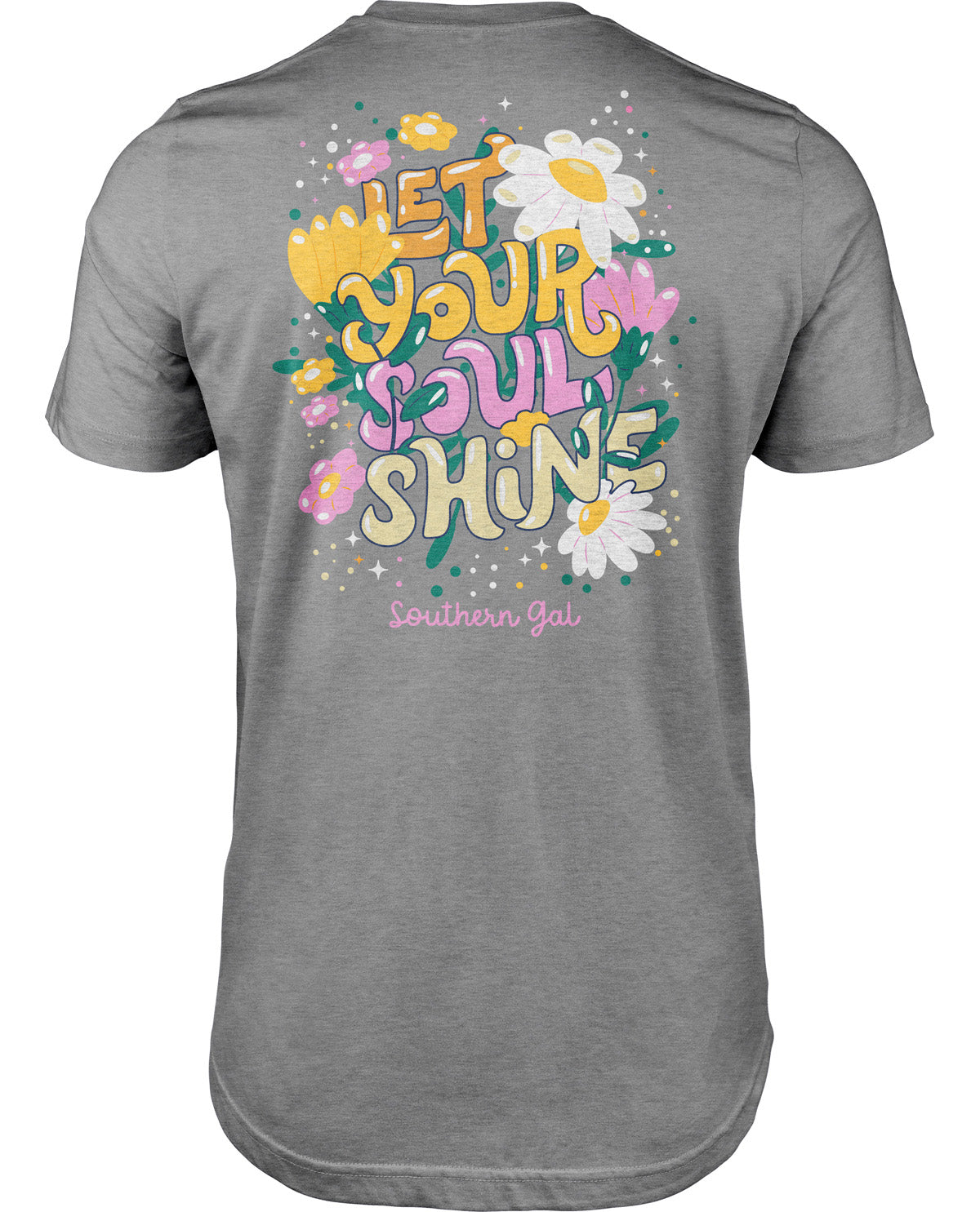 Southern Gal Soul Shine Missy Short Sleeve Screen Tee