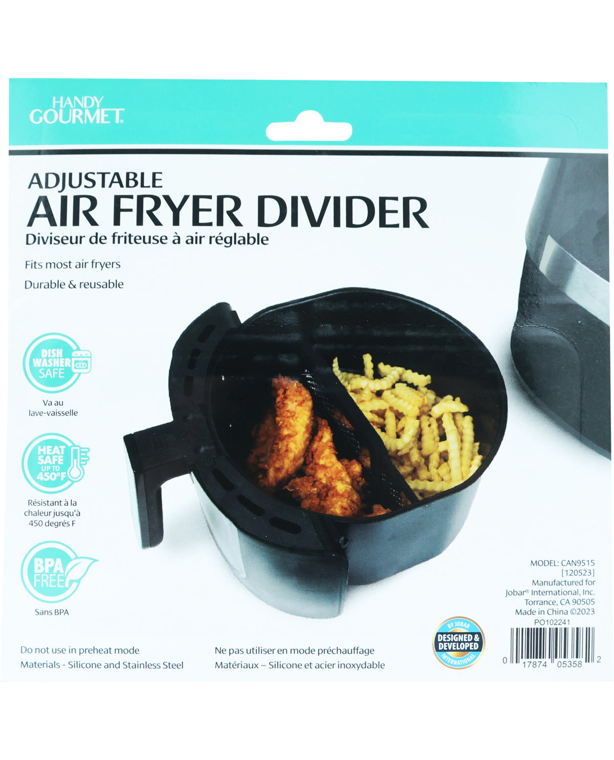 Adjustable Air Fryer Divider