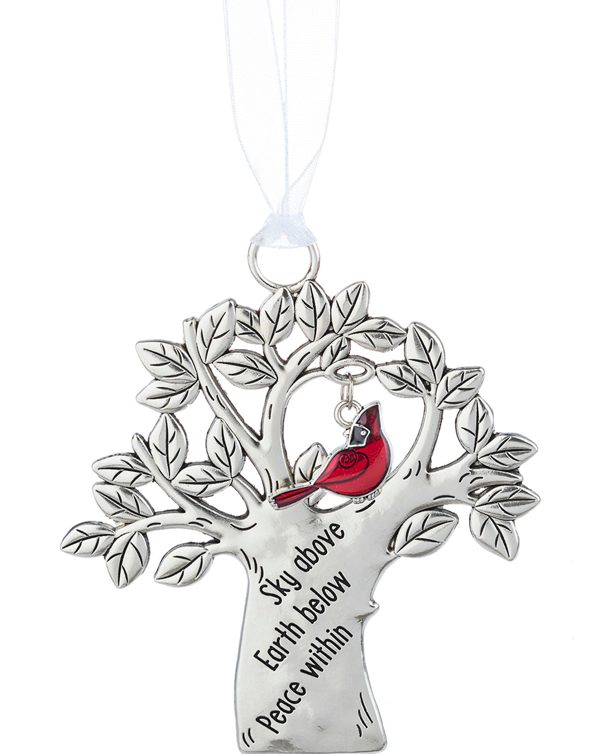 Sky Above, Earth Below Cardinal Christmas Ornament