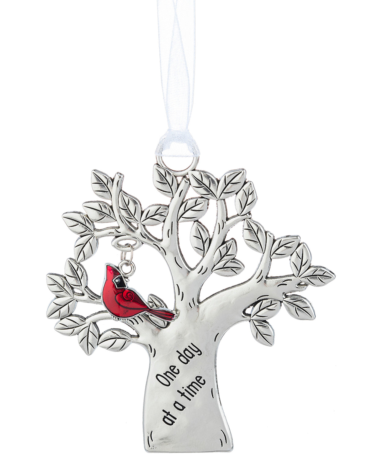 One Day at a Time Cardinal Christmas Ornament