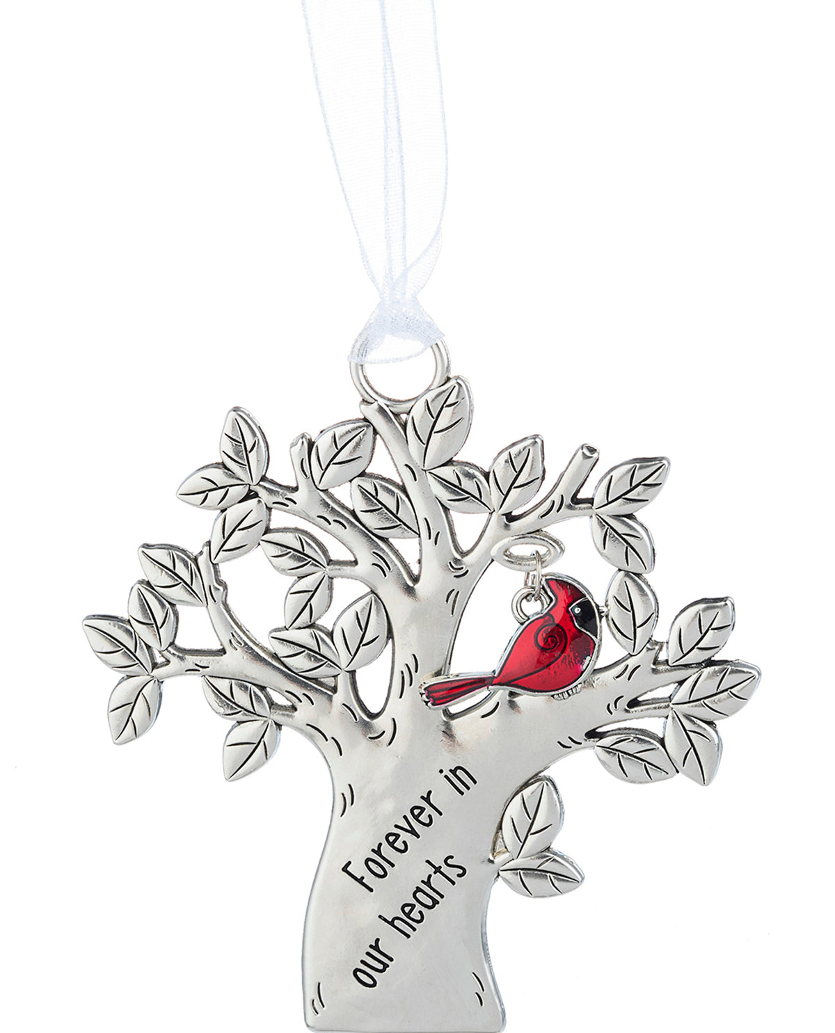 Forever In Our Hearts Cardinal Christmas Ornament