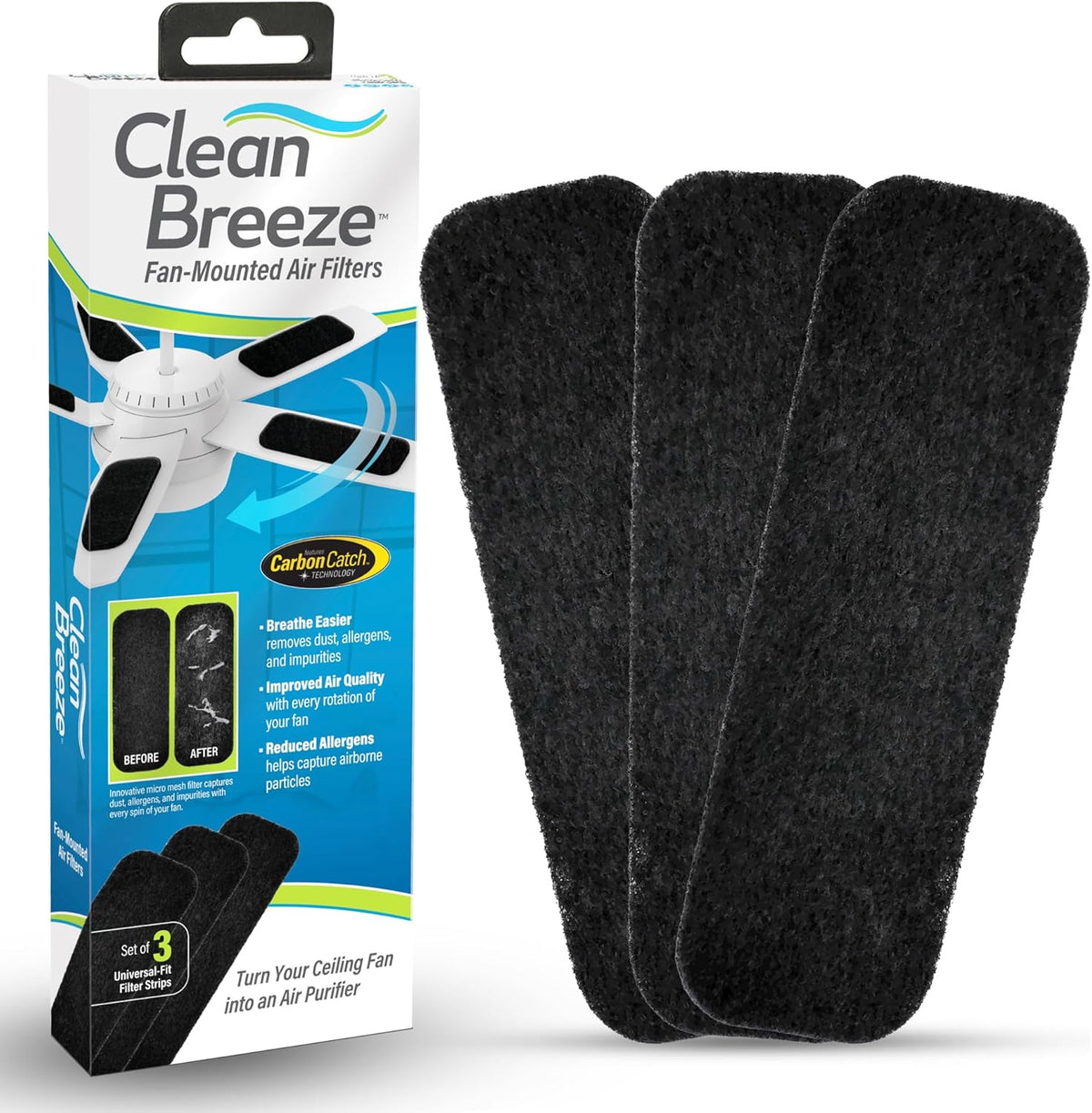 Clean Breeze Fan-Mounted Air Filters