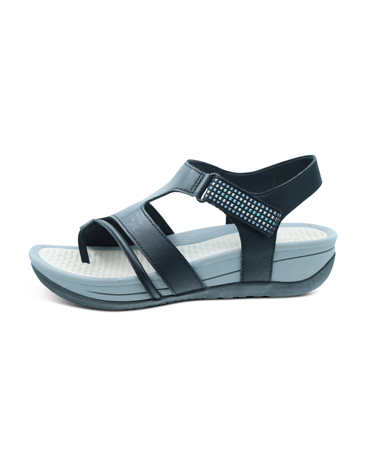 Dollie Rebound Black Sandal