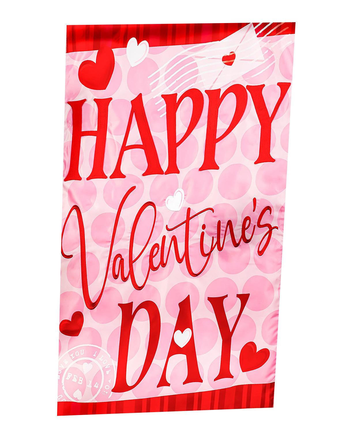 Happy Valentine's Day Garden Flag
