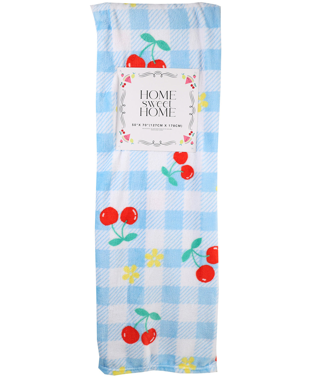 50x70 Cute Cherry Hanging Throw